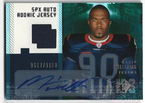 2006 SPx #213 Mario Williams JSY AU RC /1650 - Picture 1 of 2