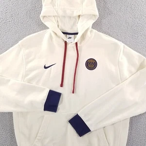 Paris Saint Germain Nike Sudadera con Capucha Grande Club Polar Terry Sudadera Pullover - Imagen 1 de 15