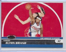 2007-08 Stadium Club Basketball Elton Brand Card #42 Los Angeles Clippers