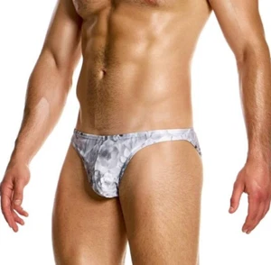 Modus Vivendi Swimwear Origami Low-Cut Brief Fast Drying Eco in White FS2412 B44 - Picture 1 of 6