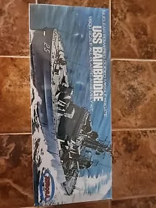 USS Bainbridge Guided Missile Frigate Aurora 1:600 scale ship model kit Atlantis - Bild 1 von 4