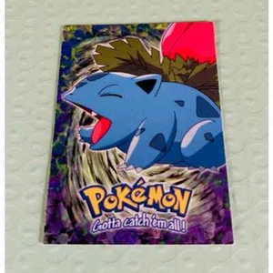 Vintage Pokemon TV Animation Card - E2 - Stage 2 - #02 Ivysaur - Black Topps (1999) - Bild 1 von 2