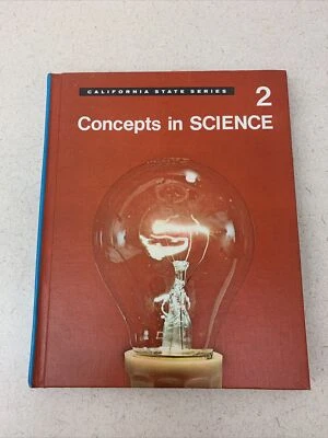 Concepts in Science 2 California State Series 1967 Vintage HC Paul F. Brandwein - Image 1 of 4