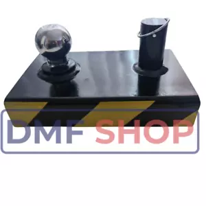 Robuste Anhängerkupplung und Rangierhilfe – Passend für Gabeln bis 140 mm - Bild 1 von 5