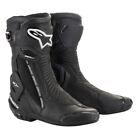 Alpinestars Smx+ Vented Boots - Black - Size 9.5 2221119-10-44