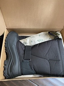 Kamik GreenBay Winter Snow Boots Waterproof Insulated Men 9 Made USA Black - Picture 1 of 2
