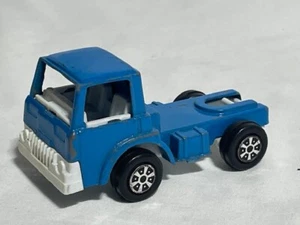1970 Tootsie Toy #5 Blue Semi Cab, Made in USA - Picture 1 of 3