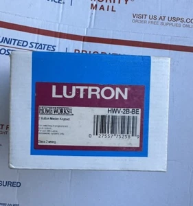 lutron HWV-2b-be Brand New! - Picture 1 of 2