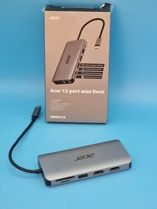 ACER Dockingstation Dock 1x HDMI 2x USB 3.0 1x 3,5mm Audio 1x USB-C RJ45 microSD - Bild 1 von 5