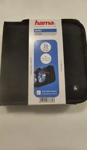 CD Tasche für 20 Discs/CD/DVD/Blu-ray (Mappe zur Aufbewahrung, platzsparend Hama - Bild 1 von 2
