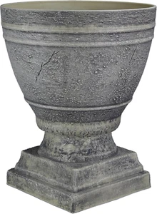 Spartan Urn, Ivory Ash, 14.75" Height X 12" Diameter, Medium - Picture 1 of 12