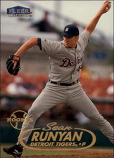 1998 Fleer Tradition Baseball Card #550 Sean Runyan