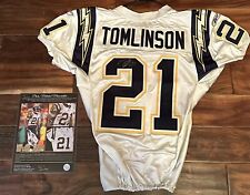 2005 LaDainian Tomlinson Game Used Worn SD Chargers Jersey Photo Match 4 TDs