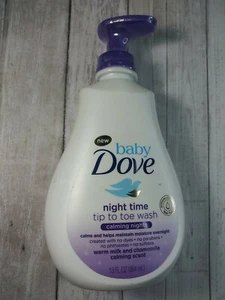 Baby Dove Night Time Tip To Toe Wash Calming Nights 13 oz - Picture 1 of 3