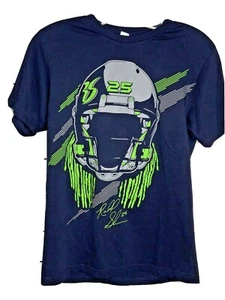 Richard Sherman Seattle Seahawks schwarz grün #25 Herren T-SHIRT Kurzarm Small - Bild 1 von 7