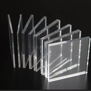 Clear Acrylic Sheet Perspex Sheet Plastic Sheet Cut To Your Sizes Please Message - Picture 1 of 9