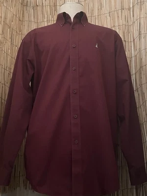 Nordstrom Mens LS Button Up Sailboat Shirt-Size Large-100% Wrinkle Free Cotton - Image 1 of 4