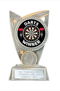 Darts Winner Award (TR22) 125mm Trophy Engraved Free - Picture 1 of 4