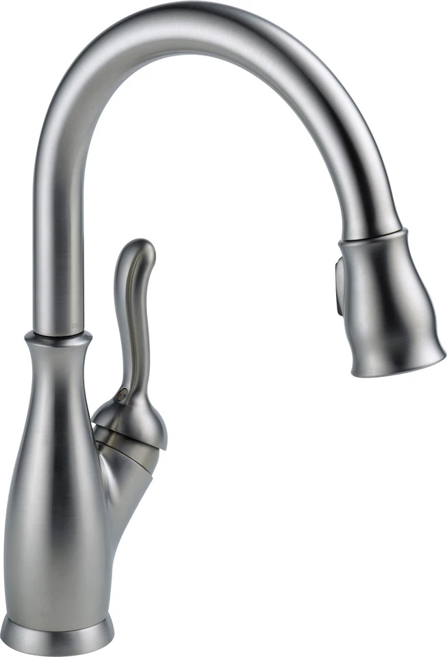 Delta 9178 AR DST Leland Single Handle Pull Down Kitchen Faucet Stainless D09