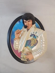 Placa de pared 3D edición limitada Elvis “Living Legend” - Bradford Exchange 2010 - Imagen 1 de 9