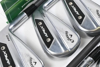 Callaway Apex Pro 24 Irons / 4-PW / Stiff Flex Fujikura Pro 63 Shafts - Image 1 of 4