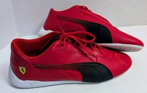 Herren Puma Ferrari R-Cat Größe 10 Freizeit Sneaker rot  - Bild 1 von 9