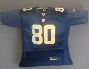 Victor Cruz New York Giants Trikot Herren mittelblau Reebok NFL On Field Equipment - Bild 1 von 6