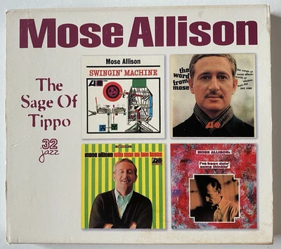 Mose Allison – The Sage Of Tippo USA Import 4 Albums On 2 CDs 1998 Slipcase - Image 1 of 4