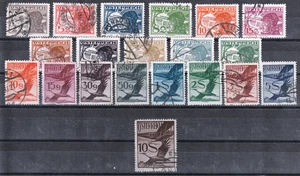 ÖSTERREICH MiNr. 468/87 "Flugpost 1925", gestempelt - Bild 1 von 1