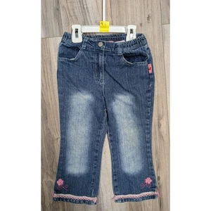 Y2K strawberry shortcake denim jeans size 4t - Picture 1 of 3