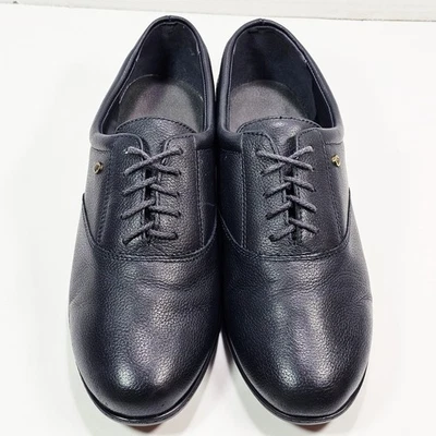 Zapatos cómodos Oxford Easy Spirit ESMotion de cuero azul antigravedad para mujer 11 M Foto 1 de 4