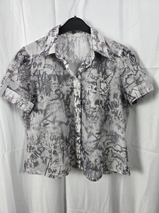 Bonita - Damen - Bluse - Netzoptik - Gr. M - Bild 1 von 4