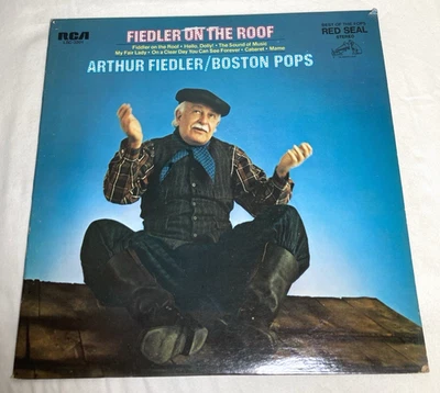 Arthur Fiedler / Boston Pops—Fiedler On The Roof—12" LP LSC-3201 1971 VG+/VG - Image 1 of 4