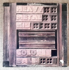 Colored Balls 'HEAVY METAL KID' LP (1974) EX / VG (Coloured Balls Lobby Loyde) - Picture 1 of 5