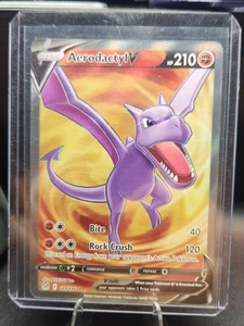 Aerodactyl V (Full Art) 179/196 Pokemon - Schwert & Schild - Verlorener Ursprung Holo - Bild 1 von 2