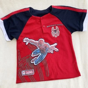 Y2K 2007 Spider-Man T-Shirt Size 4 Youth - Picture 1 of 4