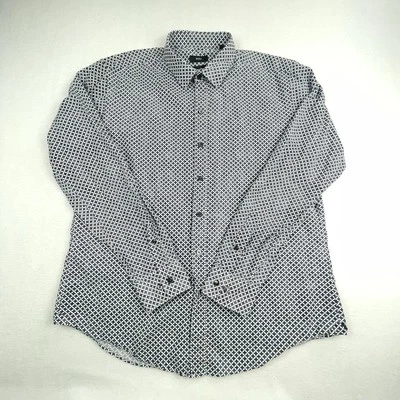 Hugo Boss Mens Robbie Sharp Fit Button Down Long Sleeve Shirt Size XL - Image 1 of 4