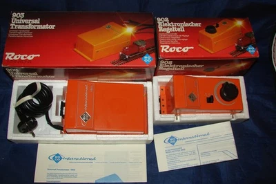 ROCO HO TRANSFORMATEUR 0903 ET CONTROLEUR 0902 NEUF BOITE TRAIN ELECTRIQUE - Image 1 of 4