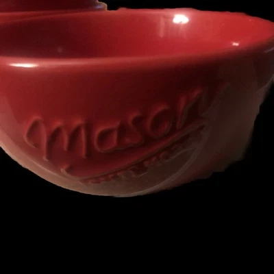 Tazón de cerámica para todo uso Red Mason Craft & More estilo granja pequeño Foto 1 de 4