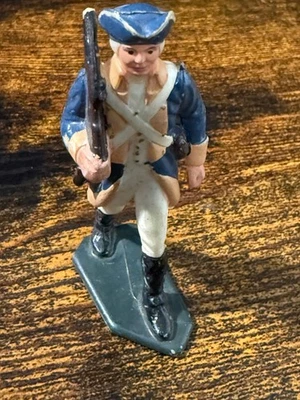 Vintage Ebenezer Bray American Revolutionary Solider Warriors of the world marx - Image 1 of 4