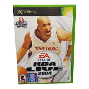 NBA Live 2004 (Microsoft Xbox, 2003) completo di manuale e custodia - Foto 1 di 7