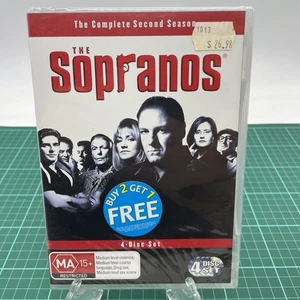 DVD Sopranos Complete 2nd Season 2 - 4 Disc Set R4 Brand New & Sealed π - Picture 1 of 5
