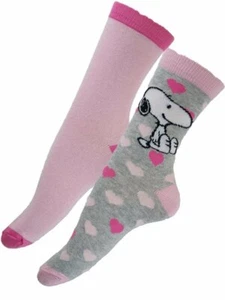 Ladies Snoopy Pink 2 pack Sock Bargain Deal Offer Summer Value - Picture 1 of 1
