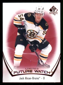 2021-22 SP Authentic Limited Red #107 Jack Ahcan FW - Picture 1 of 2
