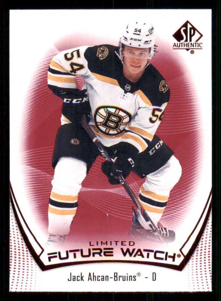2021-22 SP Authentic Limited Red #107 Jack Ahcan FW - Image 1 of 2