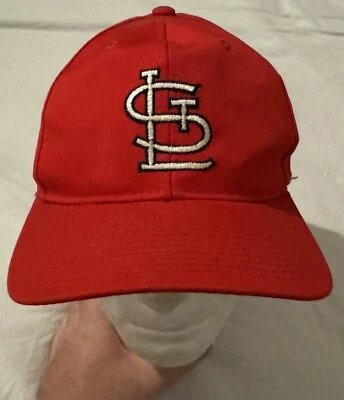 Gorra gorra roja de iniciación con logotipo de los Cardenales de San Luis de colección de los 90 MLB Corea Foto 1 de 4