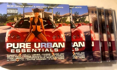 Pure Urban Essentials 3x CD P Diddy R Kelly Usher Sean Paul Chris Brown LL Cool - Image 1 of 2