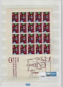 Lotto # 3386/3389 - Liechtenstein - Selezione di francobolli nuovi - Foto 1 di 1