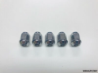 5 x Chrome Wheel Nut for Chrysler Voyager / Grand Voyager 1996-2019 WBHA/RT/007A - Image 1 of 4