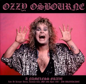 Ozzy Osbourne Nameless Grave Kansas City MO April 28 1986 Limited Edition Vinyl - Picture 1 of 4